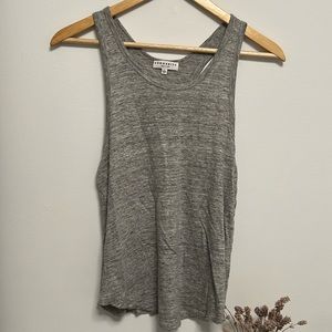 Aritzia Community Linen Tank Top